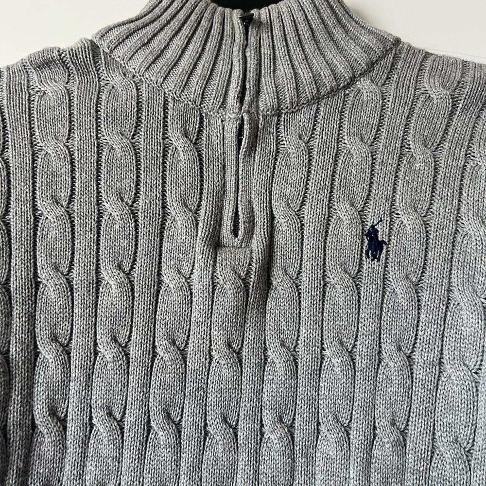 Polo Ralph Lauren
Big Boys Cable-Knit Cotton Quarter-Zip Sweater - Picture 7 of 8